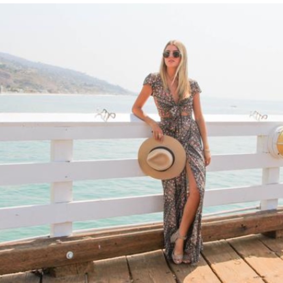 flynn skye all wrapped up maxi dress